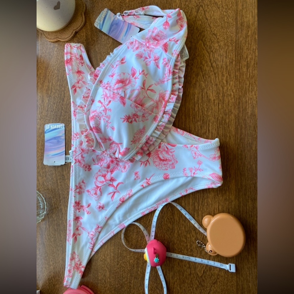 NWT Floral Bikini Bottom